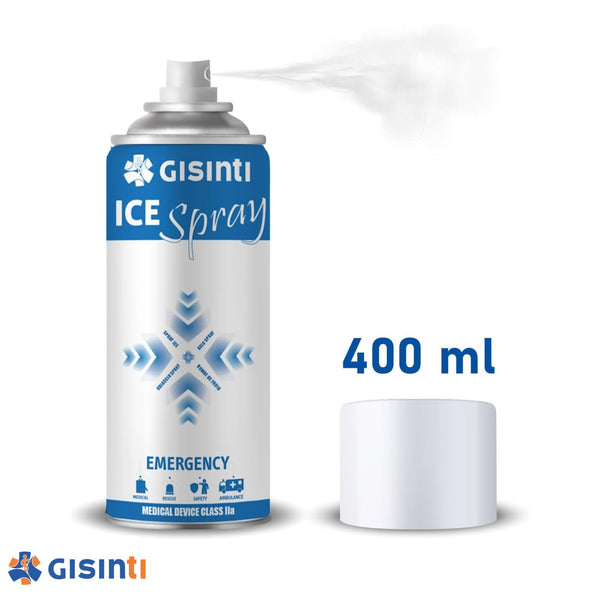 Bomboletta ghiaccio spray istantaneo Sport, Ideale per Sportivi, Calcio Basket Futsal Volley, 400 ml Confezione 24 Pezzi