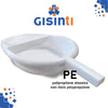 Padella Letto per Disabili Padella sanitaria Da Letto Padelle per Igiene Allettati Anziani Urinatore Donna in Polipropilene ATOSSICO Made in Italy 1 pezzo colore Bianco
