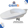 Padella Letto per Disabili Padella sanitaria Da Letto Padelle per Igiene Allettati Anziani Urinatore Donna in Polipropilene ATOSSICO Made in Italy 1 pezzo colore Bianco