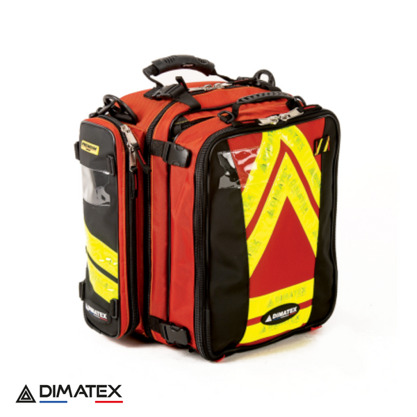 TONIC Rosso - Borsa/Zaino di Soccorso Dimatex