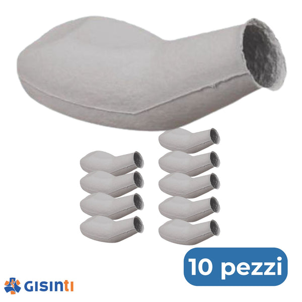 Pappagallo Uomo Monouso in Carta Pressata – Biodegradabile e Riciclabile – Capacità 800 ml – Tenuta 4 Ore – 10 Pezzi