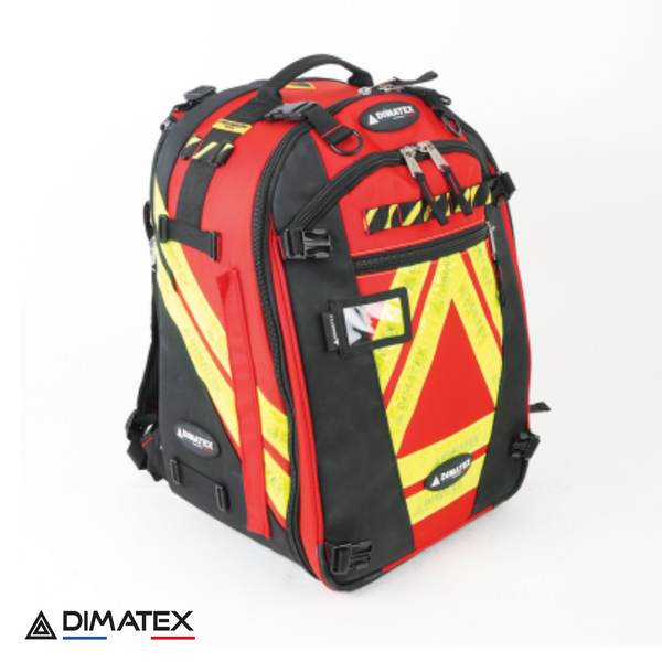 PHANTOM Rosso - Borsa/Zaino di Soccorso Dimatex