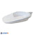 Padella Letto per Disabili Padella sanitaria Da Letto Padelle per Igiene Allettati Anziani Urinatore Donna in Polipropilene ATOSSICO Made in Italy 1 pezzo colore Bianco