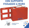 Cassetta Pronto Soccorso All.2 per Aziende Sotto 3 Lavoratori Gruppo C + Cartello PVC 30×20 Cassetta Colore Arancio