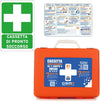 Cassetta Pronto Soccorso All.2 per Aziende Sotto 3 Lavoratori Gruppo C + Cartello PVC 30×20 Cassetta Colore Arancio