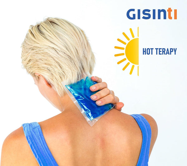 Kit Ghiaccio gel riutilizzabile, Caldo Freddo Made in Italy, Busta freezer e Microonde + Sacca in Tessuto (3 Pezzi Grandi)