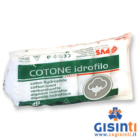 Confezione di cotone idrofilo