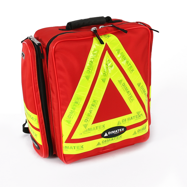 LEGEND Rosso - Borsa/Zaino di Soccorso Dimatex