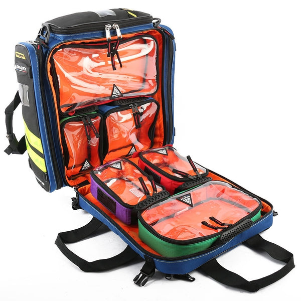 INTREPID Blu Elettrico - Borsa/Zaino di Soccorso Dimatex (foto 6)