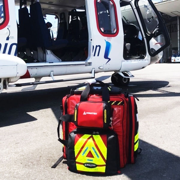 MATRIX Rosso - Borsa/Zaino di Soccorso Dimatex (foto 9)