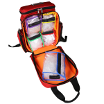 PEARL Rosso - Borsa/Zaino di Soccorso Dimatex