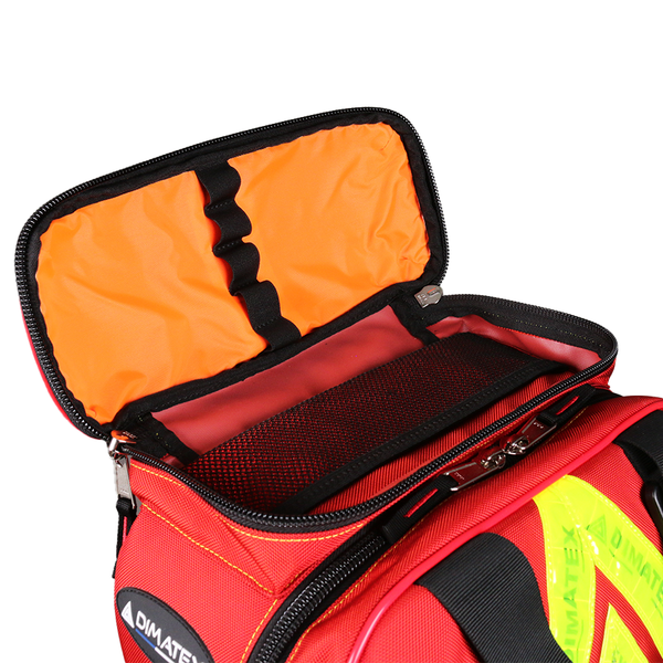 PEARL Rosso - Borsa/Zaino di Soccorso Dimatex (foto 7)