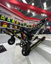 Elevia: Sedia Motorizzata Montascale per disabili Elettrico - Sali scendi scale - Sedia a rotelle per scale con Batteria Lunga Durata: 1600 gradini [Portata fino a 160 kg]