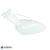 Pappagallo Urina Uomo Orinatoio Portatile Urinatoio Papagallo per Uomo Urinale maschile in Polietilene Atossico Made in Italy 1 Pezzo colore Bianco
