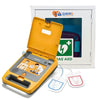 Defibrillatore Mindray BeneHeart C1A davanti alla teca da interno